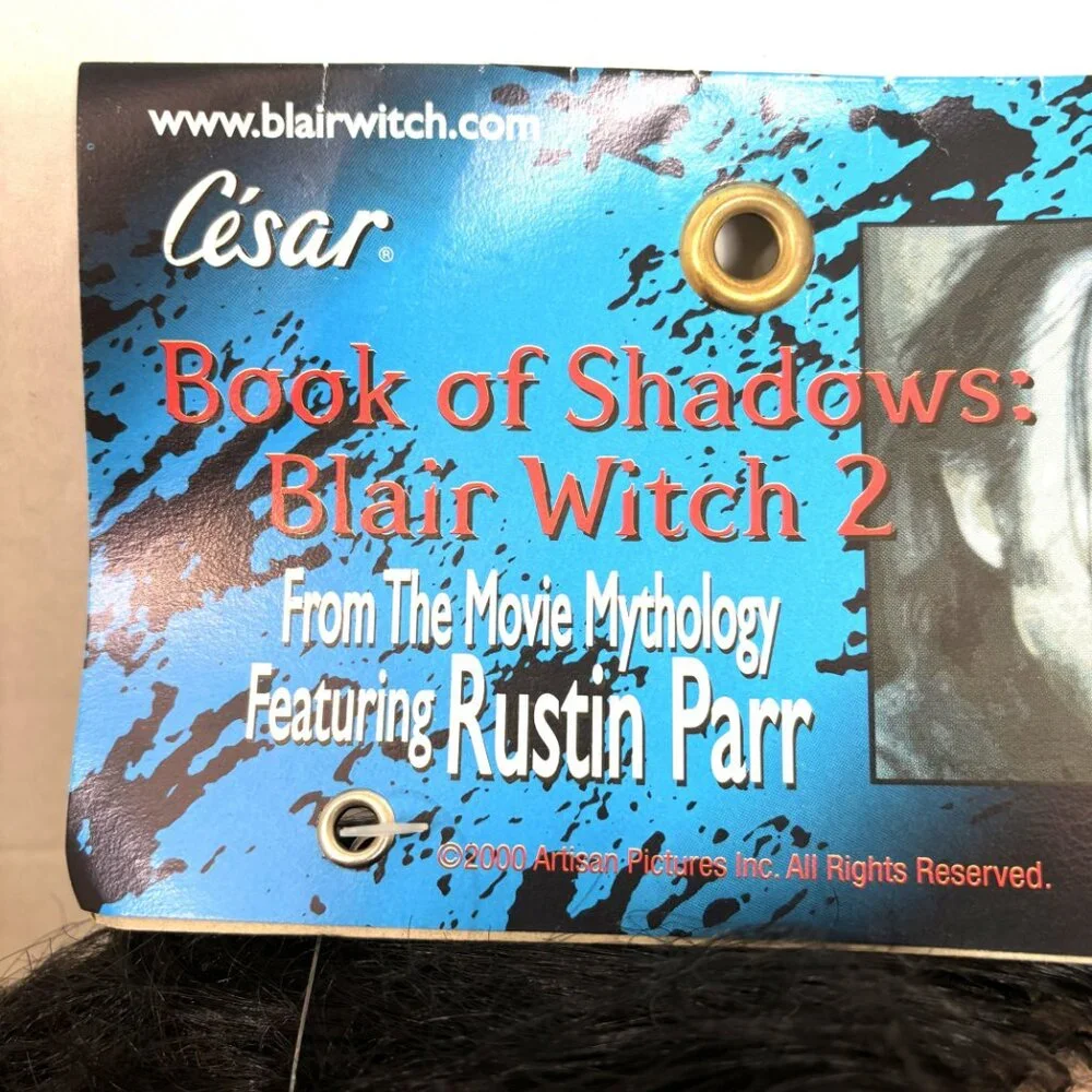 Rare Cesar’ Book of Shadows Rustin Parr 2000 Y2K Vinyl Mask Vintage Collectible
